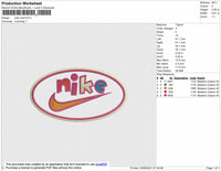 Nike oval