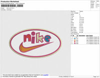 Nike oval