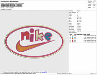 Nike oval