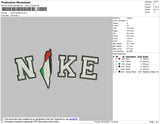 Nike Palestine Embroidery File 4 size