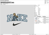 Nike Pepper Embroidery File 6 sizes