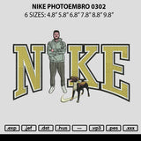 Nike Photoembro 0302 Embroidery File 6 sizes