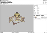 Nike Rabbit 0810 Embroidery File 6 sizes