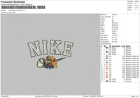 Nike Pooh N Friends Embroidery File 4 size