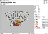 Nike Pooh N Friends Embroidery File 4 size