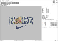 Nike Poohtiger V2 Embroidery File 6 sizes