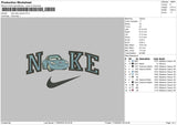 Nike Sally Carera Embroidery File 4 size