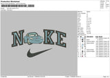 Nike Sally Carera Embroidery File 4 size