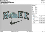 Nike Sally Carera Embroidery File 4 size