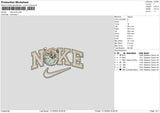 Nike Santa 1011 Embroidery File 6 sizes