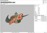 Nike Seatle Sonics Embroidery File 4 size