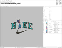 Nike Sharktale V2 Embroidery File 4 sizes