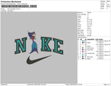 Nike Sharktale V2 Embroidery File 4 sizes