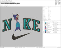 Nike Sharktale V2 Embroidery File 4 sizes