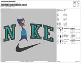 Nike Sharktale V2 Embroidery File 4 sizes
