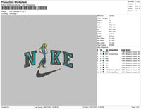 Nike Sharktale V3 Embroidery File 4 sizes
