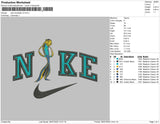 Nike Sharktale V3 Embroidery File 4 sizes