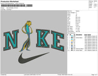 Nike Sharktale V3 Embroidery File 4 sizes