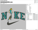 Nike Sharktale V3 Embroidery File 4 sizes