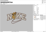 Nike Simba V2 Embroidery File 6 sizes