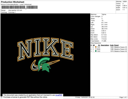 Nike Spartan