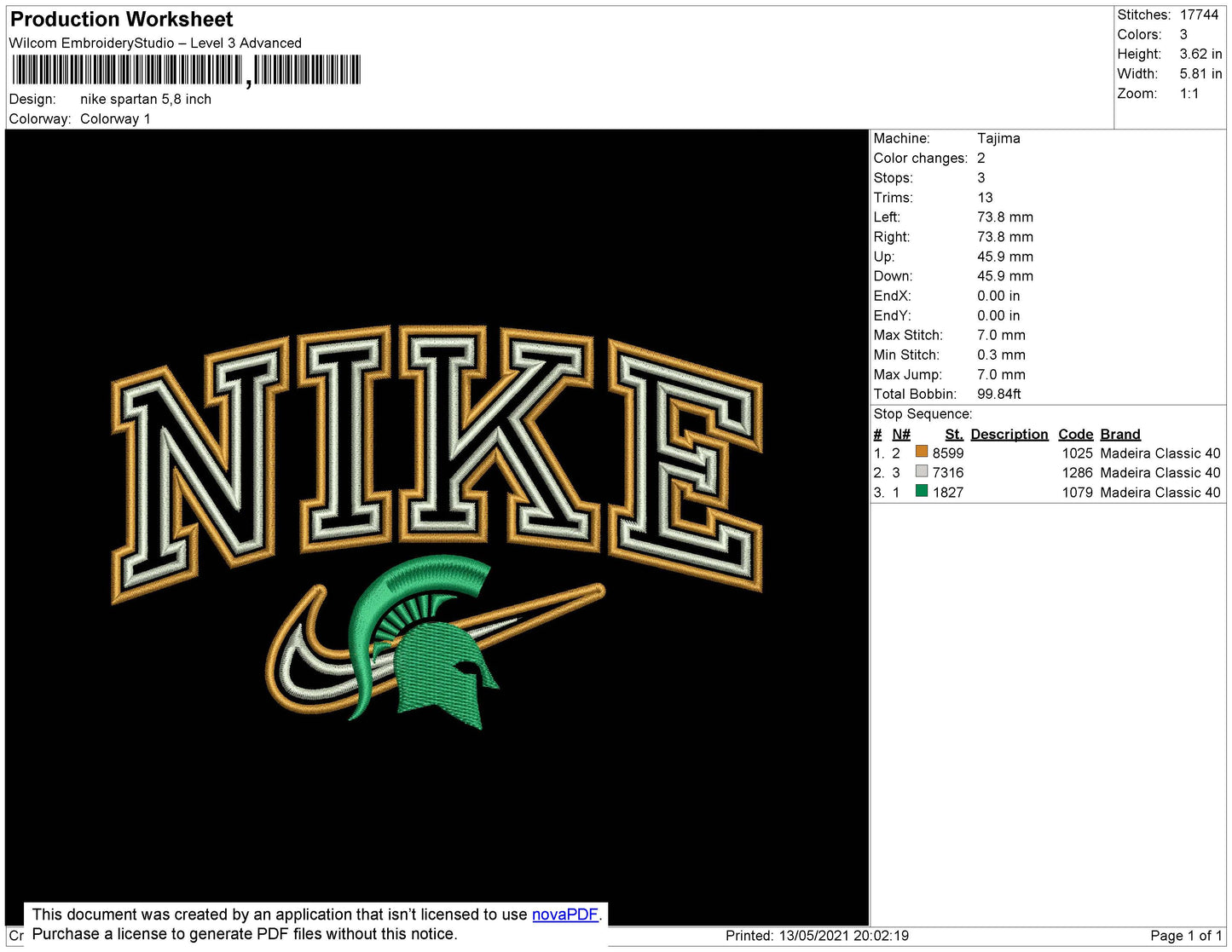Nike Spartan