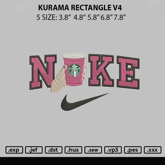 Nike Starbuck Embroidery File 5 sizes