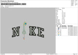Nike Star Eternelle Embroidery File 5 sizes
