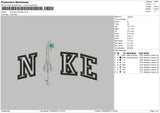 Nike Star Eternelle Embroidery File 5 sizes