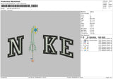 Nike Star Eternelle Embroidery File 5 sizes