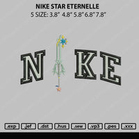 Nike Star Eternelle Embroidery File 5 sizes