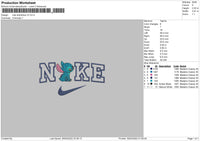 Nike Stitch Blue V3 Embroidery File 4 size