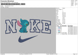 Nike Stitch Blue V3 Embroidery File 4 size