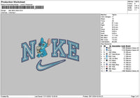 Nike Stitch Drink Embroidery FIle 6 sizes