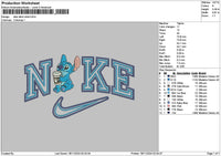 Nike Stitch Drink Embroidery FIle 6 sizes