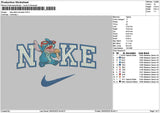Nike Stitch Ice 02 Embroidery File 6 sizes