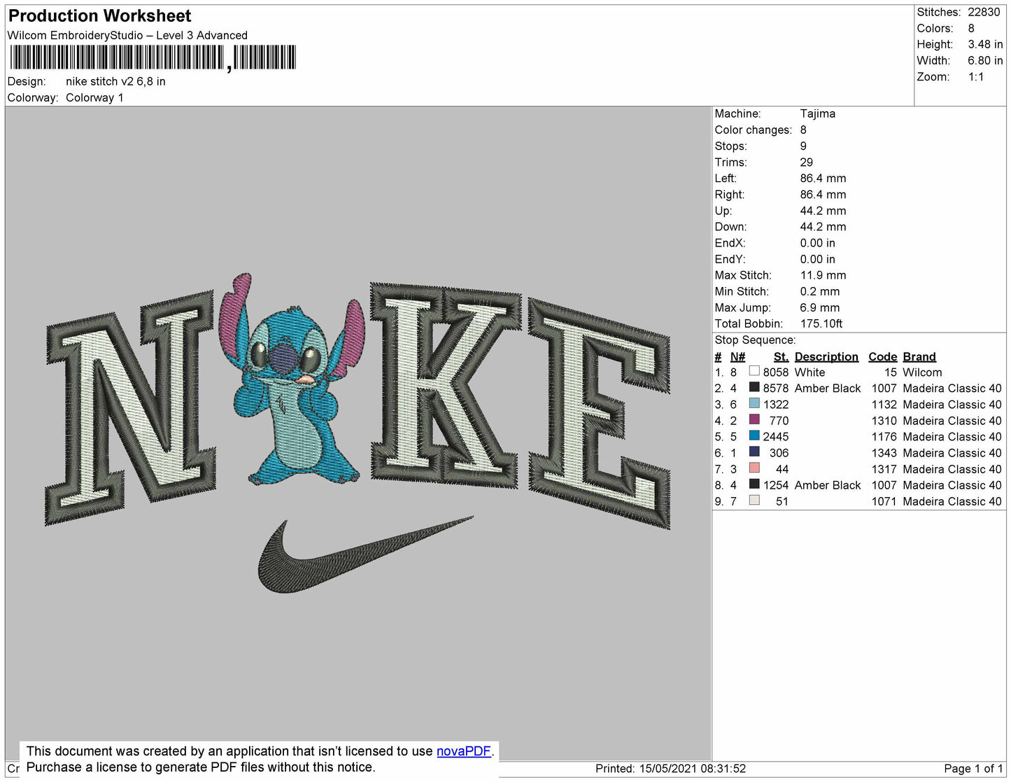 Nike Stitch v2