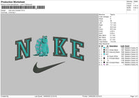 Nike Sulley Embroidery File 4 size
