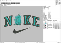 Nike Sulley Embroidery File 4 size