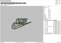 Nike Elizabeth Embroidery File 4 size