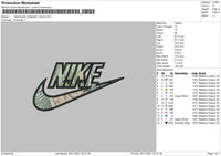 Nike Elizabeth Embroidery File 4 size