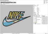 Nike Swoosh Meliodas Embroidery File 4 size