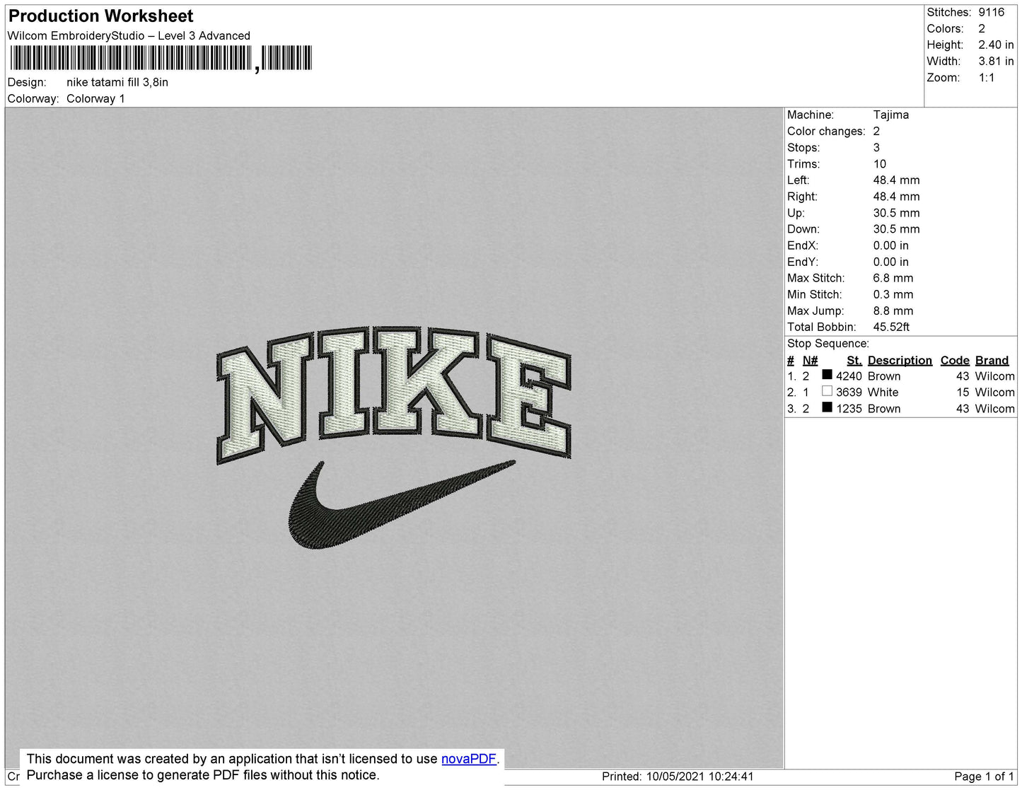 Nike Tatami Fill