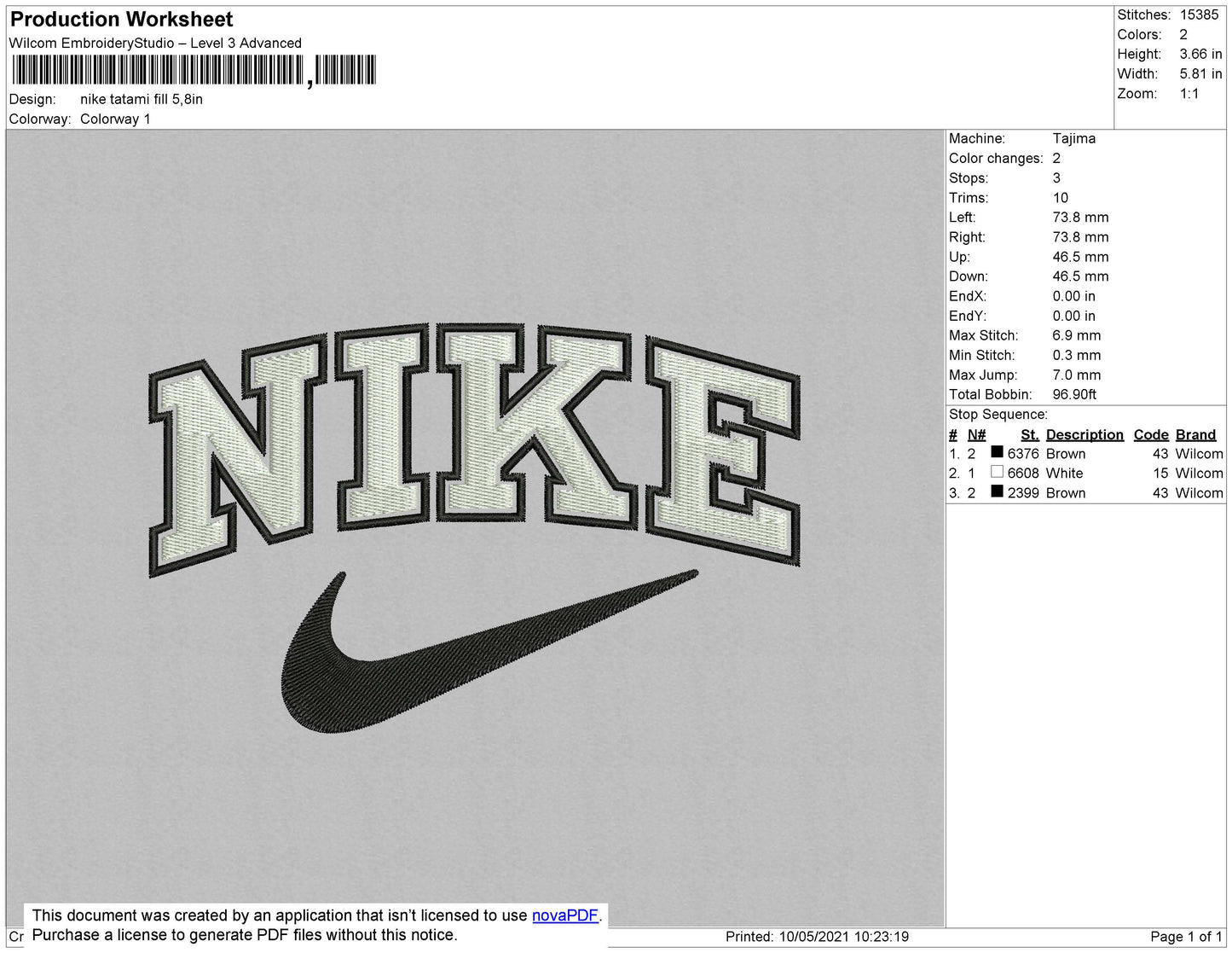 Nike Tatami Fill