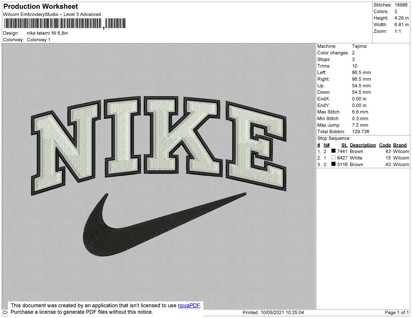 Nike Tatami Fill