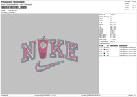 Nike Tea Embroidery File 6 sizes