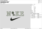 Nike Tom 03 Embroidery File 6 sizes