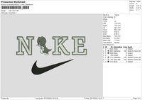 Nike Tom 03 Embroidery File 6 sizes