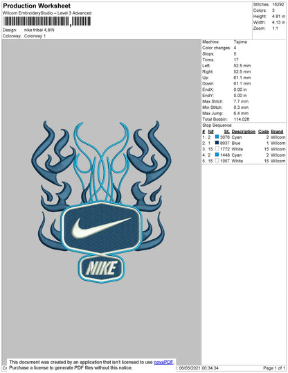 Nike Tribal