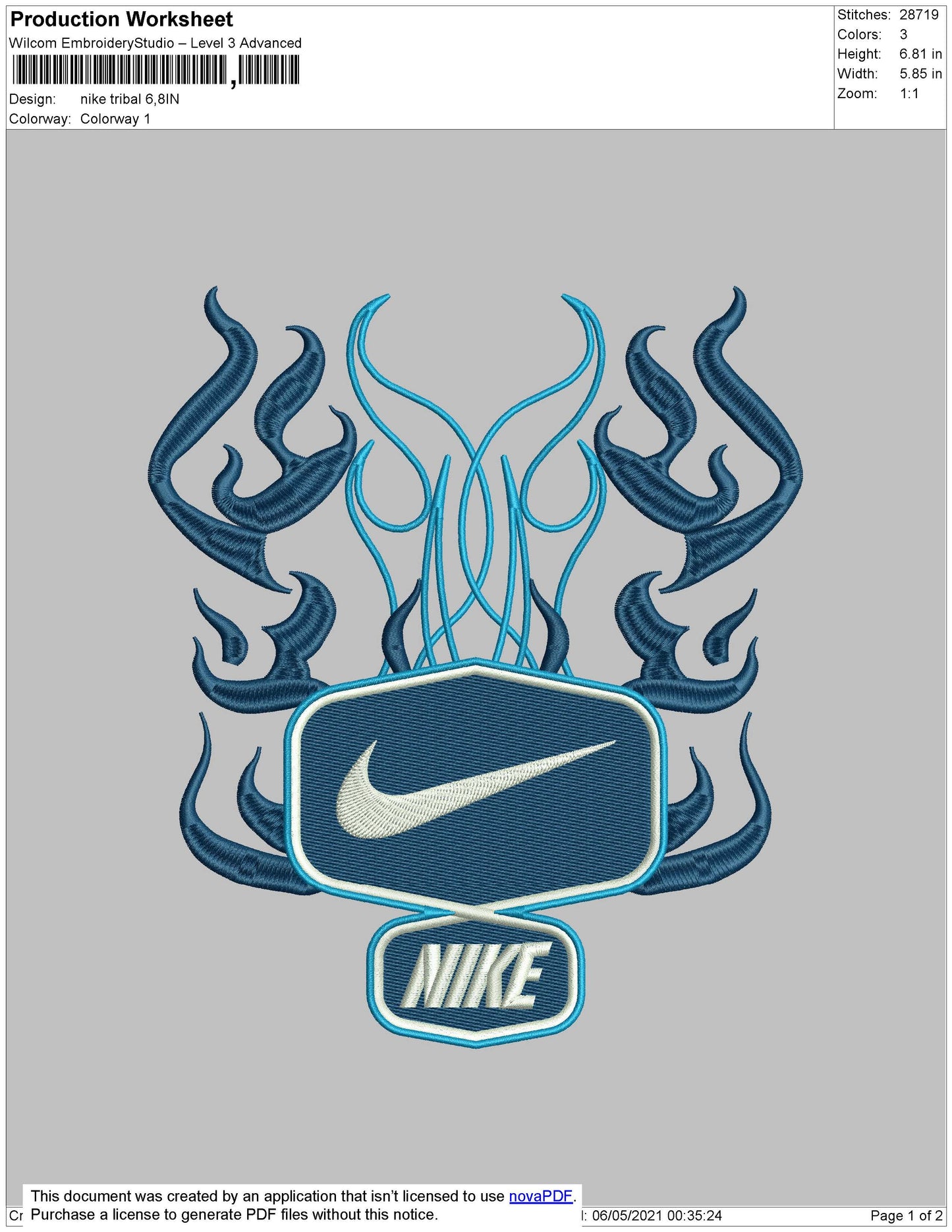 Nike Tribal